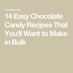 14 Easy Chocolate Candy Recipes That You'll Want to Make in Bulk Millionaire Candy, Millionaire Candy Recipe, Nut Clusters, Chocolate Candy Recipes, Making Chocolate, Candy Recipe, Chocolate Bark, Homes And Gardens, Easy Chocolate