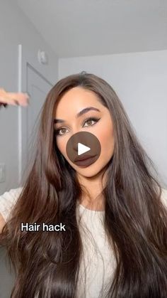 2.9K views · 8K reactions | Volume hack! Try it and thank me later! #hair #hairhack #fyp | crown bull llc Hairstyles For Seniors, Haircuts For Medium Length Hair, Hair Curling Tips, Easy Bun Hairstyles, Talcum Powder, Gray Hair Highlights, Hair Advice, Flat Hair, Hair Tutorials For Medium Hair