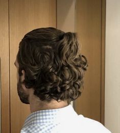 Curly Hairstyles For Men Long Hair, How To Grow Hair, Mens Hairstyles With Beard, Slow And Steady, Curls For Long Hair