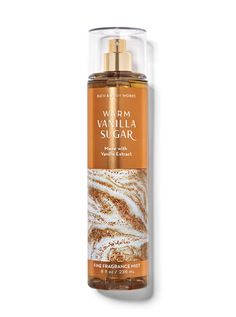 Warm Vanilla Sugar Fine Fragrance Mist | Bath & Body Works Vanilla Body Spray, Vanilla Smell, Perfume Body Spray