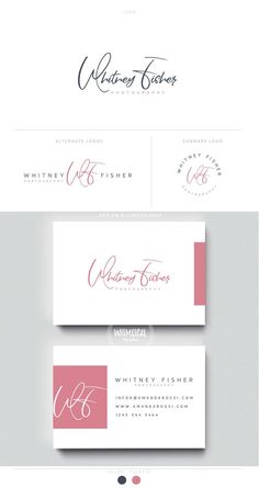 the website design for white and pink