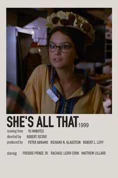 the poster for she's all that