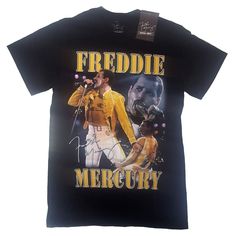 Queen Freddie Mercury Live Homage Unisex T-Shirt Queen Tee, Freddy Mercury, Queen Freddie Mercury, Queen Fashion, Band Merchandise, Screen Printing Designs, Band Merch, Freddie Mercury, High Quality T Shirts