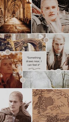 the game of thrones character collage is shown in several different pictures, including one with