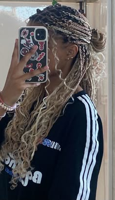 Blonde Box Braids, Cute Box Braids, Bohemian Braids, Goddess Braids Hairstyles, Blonde Braids, Box Braids Hairstyles For Black Women, Cute Box Braids Hairstyles, Braids Hairstyles Pictures, Protective Hairstyles Braids