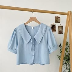 Girls Dressers, Spring Tops For Women, Baby Doll Tops, Slow Fashion Clothes, Ideas Para Coser, Blouse Korea, Linen Style Fashion, Indian Dresses For Women, Bra Sewing Pattern