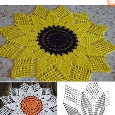 crocheted doily patterns and instructions