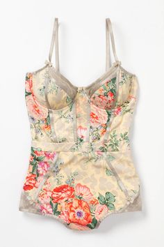 Floral One Piece, Costume Intero, Swim Suits, Vintage Beauty, Mode Inspiration, Beach Wear, One Piece Swimwear, Look Fashion