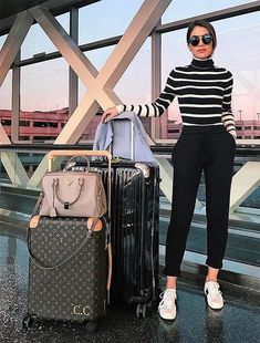 Outfit Chic, Travel Outfits, Paris Outfits, Outfit Trends, Casual Chic Outfit, Looks Chic, 가을 패션