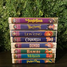 Disney “Masterpiece Collection” VHS Lot (8) Childhood Room, Chaotic Energy, Vhs Tapes, Childhood Nostalgia, Mary Poppins, Classic Disney, Craft Business