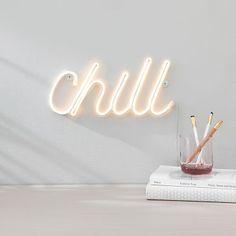 Chill LED Neon Wall Light Cloud Decoration, West Elm Kids, Teen Room Decor, Kids Lighting, Décor Diy, Teen Room, Led Wall Lights, Pottery Barn Teen