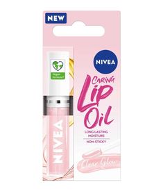 Nivea Lip Gloss, Labello Lip Oil, Lip Oil Nivea, Gloss Nivea, Nivea Lip Oil, Clear Glossy Lips, Nivea Lip Butter, Lip Glow Oil, Lip Oils