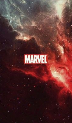 an image of the word marvel in space