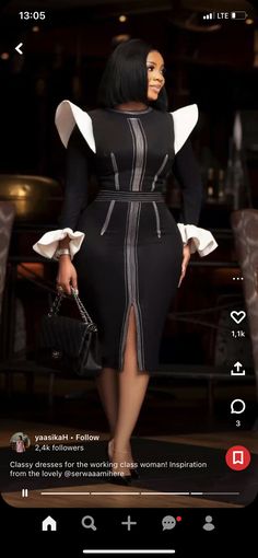 Corporate Gowns, Bodycon Suit, Ruffle Shoulder Dress, Suit Type, Church Clothes, Classy Gowns, Corporate Dress, Chic Dress Classy, Best African Dresses