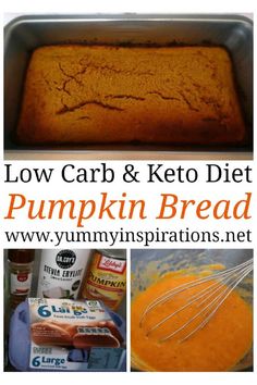 Low Carb Pumpkin Bread Recipe – The Best Quick & Easy 6 Ingredient Sugar Free Keto Pumpkin Recipes with coconut flour & pumpkin puree. With the video tutorial. Low Carb Pumpkin Bread, Pumpkin Bread Recipe Easy, Low Carb Pumpkin Recipes, Bread Recipe Video, Pumpkin Puree Recipes, Coconut Flour Bread, Pumpkin Bread Easy, Postre Keto