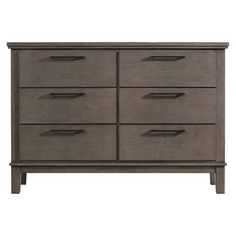 an image of a dresser with six drawers