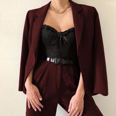 Chique Outfits, Clothing Pieces, Woman Suit Fashion, Prom Outfits, American Beauty, Mua Sắm, Fancy Outfits, Edgy Outfits