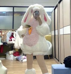 Lovely Rabbit Suits PN6481 ●Material:soft ●Pre sale.The Oder will be shipped in about 20 days after placing the order. ●Size: S Length 77cm, chest 112cm,shorts waist 59cm,for the weight below 55kg M Length 80cm, chest 116cm,shorts waist 61cm,for the weight below 65kg L Length 83cm, chest 120cm,shorts waist 63cm,for the weight below 75kg (Please allow 1-3cm differs due to manual measurement.As different computers display colors differently,the color of the actual may vary slightly from the above images.Thanks for your understanding.) ●About Shipping: We attach great importance to the orders of each customer and parcel delivery. 1.Processing time: 2-3 business days. 2.Shipping time: 10-15 business days to US, please allow 3-4 weeks shipping to other country.(Shipping times can be affected by Onesie Outfits, Deadpool Outfit, Bunny Fashion, Cute Asian Fashion, Rabbit Costume, Cosy Outfit, Bunny Costume, Bunny Outfit, Kawaii Phone Case