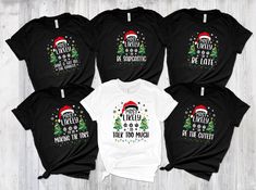 Most Likely To Shirts ,Family Matching Christmas T-Shirt,Christmas Funny Shirt,Christmas Group Shirt,Family Pajamas,Christmas 2024 Party Tee Important Information Before Ordering: Check Size and Color Charts: Please review all size and color charts carefully before placing your order. Since each shirt is custom-made based on your selection, returns or exchanges are not accepted unless there's an issue with your order. Premium Quality Shirts: Our shirts are made with high-quality, super-soft, and comfortable fabric. We use top-of-the-line vinyl and a professional-grade heat press for each design. Processing and Shipping Times: Orders are processed within 1-3 days. Shipping times vary based on the shipping option you select at checkout. Variety of Brands: We work with different shirt brands Most Likely To Shirts, Family Pajamas Christmas, Christmas Cruise, Christmas Cruises, Cruise 2023, Gigi Shirts, Pajamas Christmas, Family Matching Christmas, Christmas Tshirt