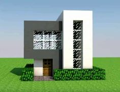 Minecraft Houses To Build, Cool Minecraft House Ideas, Minecraft Modern Mansion, Minecraft Modern House Designs, Minecraft Small House, Modern House Minecraft, Modern Minecraft