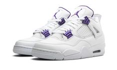 Jordan 4 Violet, Jordan 4 Retro Metallic Purple, Jordan 4 Purple, Jordan 4 Metallic Purple, Jordan 4 Metallic, Jordan 4 Retro Metallic, 70s Converse, Custom Jordans