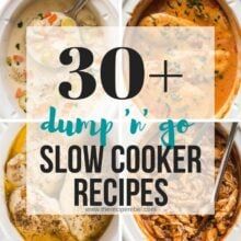 30 dumpy'n go slow cooker recipes