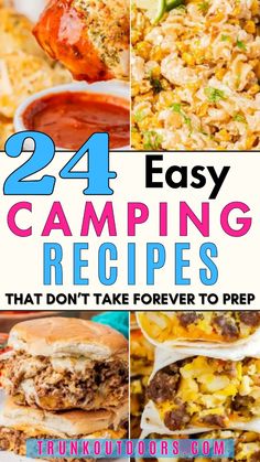 the best camping recipes that don't take forever to prep and eat right now