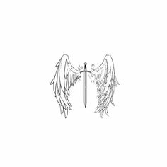 Subtle Acotar Art, Acotar Wings Tattoo, Supernatural Inspired Tattoos, Acotar Wings, Cross With Wings Tattoo, Alas Tattoo, Ink Tattoo Design, Red Ink Tattoo