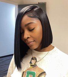 2025 Hairstyles, Side Bob, Hairstyle 2024, Fall Baddie, Quick Weaves, 2024 Hairstyles, Black Ponytail Hairstyles, Marley Hair, Hair Techniques