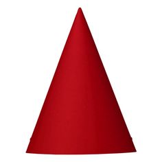 Cheap Red Hats, Red Party Hat, Red Color Party, Cone Hat, Wall Tree, Free Birthday Card, Plain Red, Color Party, Red Accessories