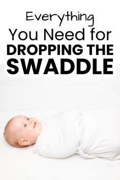 Dropping the swaddle can be a scary thing if your baby is sleeping very well. Personally, when my baby is sleeping well, I do not want to change a thing! “If it ain’t broke, don’t fix it.” Using a swaddle has so far been very helpful in getting your baby to sleep well. It helped prevent the startle reflex, also known as the moro reflex, from waking baby up from naps early. The swaddle is especially helpful for newborns. It mimics the womb and helps comfort newborns. Find out when and how to drop baby’s swaddle and still have your baby sleep well. Sleep doesn’t have to be ruined just because the swaddle is dropped!