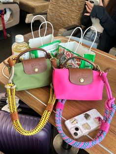 Longchamp Mini Bag, Longchamp Bags, Shoulder Strap Bag, Just Girly Things, Colourful Outfits