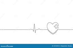 Healthy heart beats pharmacy medicine single continuous line art. Heartbeat pulse silhouette healthcare doctor online app concept design one sketch outline drawing white vector illustration art Health Slogans, Heart Medical, Pharmacy Medicine, Healthy Heart, Outline Art, Vector Art Illustration, Outline Drawings