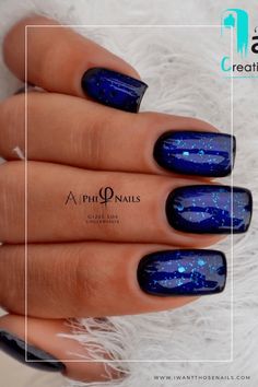 Royal Blue Prom Nails Short Royal Blue Acrylic Nails, Greek Nails