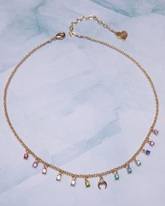 Rainbow Moon Choker – VidaKush Moon Choker, Crystal Bridal Jewelry Sets, Crown Earrings, Rainbow Necklace, Leather Shoulder Handbags, Tiaras And Crowns, Womens Designer Fashion, Sneakers Men Fashion, Moon Necklace