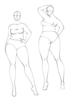 a drawing of two women standing next to each other