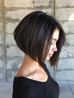 Short Stacked Bob Haircut, Short Stacked Bob, Bobs With Bangs, Summer Bob, Short Stacked Bob Haircuts, Haircuts 2024, Trendy Bob, Trendy Bob Hairstyles, Inverted Bob Hairstyles