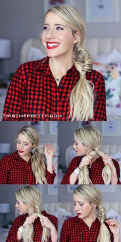 4 Hairstyles for Dirty Hair - Twist Me Pretty Dirty Hair Hairstyles, Hairstyles Fishtail, Quick Bun, Pinterest Hairstyles, Mommy Hairstyles, Half Bun, Easy Updo Hairstyles