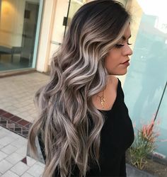 Balayage Inspiration, Ashy Balayage, What Is Balayage, Ash Balayage, Brunette Blonde, Dark Brunette, Virgin Hair Wigs, Inspiration Photos