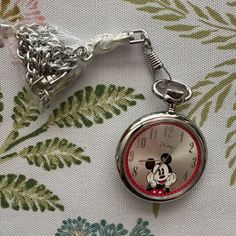 New In Box. Disney Mickey Mouse Special Edition Pocket Watch Timepiece. I Have 2 Available, 1 Comes In Box As Shown One Just Comes In The Tin. Both Are Brand New Old Stock. Will Need A New Battery. Nos Item Disney Accessories, Disney Mickey Mouse, Pocket Watch, 9 And 10, Accessories Watches, Time Piece, Mens Accessories, Man Shop, Disney