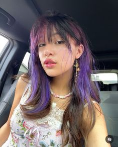 ally purugganan ☆ Ally Purugganan Hair, Ally Purugganan, Youtube Girlies, Future Vision, Fav Celebrities, Favorite Youtubers, Dye Colors, Hair Color And Cut, Hair Stylist Life