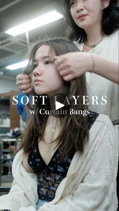 #StyleRefinement
#FashionFixes
#StyleEvolution
#ElevateYourLook
#FashionDoAndDont Assort Hair, Soft Layers, Hair Salons, Curtain Bangs, Hair Cut, Perm, Tokyo Japan, Video Editing