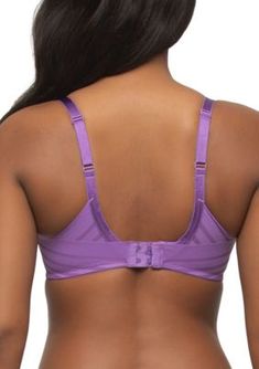 Full cup coverage; velvet touch contour pads; no show neckline; smoothing underarm & back design; engineered power mesh with wicking properties; leotard back for added support & comfort | Paramour by Felina Women's Marvelous Side Smoothing T-Shirt Bra T Shirt Bra, Back Design, Women Dress, Leotards