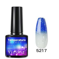 Temperature Change Nail Polish,16 Colors Glitter Metallic Nail Polish & Jelly Nail Lacquer Polish Water Based Nail Polish Varnish Manicure Gift for Women 8ML Feature: It changes color when it meets water or the temperature decreases, and it changes color at constant temperature Instructions: the grease on the nail surface and apply the to the lampshade for 60 seconds Apply a thin layer of colored nail polish. Cover the free. Light for Sixty seconds the second thin layer of nail polish on the nai Color Changing Nail Polish, Lighting Background, Color Change Nail Polish, Mini Macaron, Color Changing Nails, Sally Hansen Miracle Gel, Gel Set, Manicure Gel, Gel Nails Diy