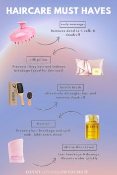 Haircare Tips, Homemade Facial Mask, Ponytail Hairstyle, Hair Dandruff, Hair Essentials, Best Beauty Tips, Hair Breakage