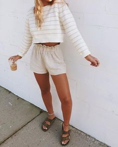 Comfy Casual Summer Outfits, Spring Outfit Women, Edgy Summer Outfits, Grey Bandit, Summer Outfits Women 30s, Vintage Summer Outfits, Summer Outfit For Teen Girls, Outfits Juvenil, Comfy Summer Outfits