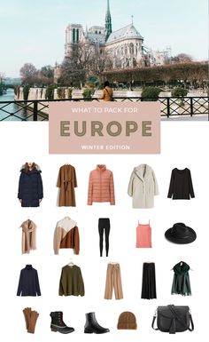 what to pack for europe in winter