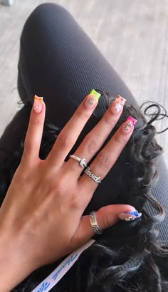 Acrylic Nails Short Square, Winter Nail Art Designs, Nail Application, Acrylic Nails Short, Junk Nails, Nails Short Square