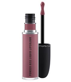 Powder Kiss now includes a Liquid Lipcolour to give you that blurred&#x2C; high-impact matte look. Experience a weightless kiss of colour delivering ten hours of moisture. Its whipped&#x2C; mousse-like texture softly and evenly kisses lips with just the right amount of non-settling&#x2C; non-flaking&#x2C; comfortable colour. The special blend of vitamin E&#x2C; powders and emollient properties provides excellent cushion&#x2C; flexi Mac Powder Kiss Liquid Lipcolour, Mac Powder Kiss Liquid, Korean Lip Tint, Mac Powder, Long Wear Lipstick, Liquid Lip Color, Smooth Lips, Mac Makeup, Lip Colour