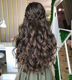 Prom Hairstyle, Quinceanera Hairstyles, 2024 Prom, Quince Hairstyles, Hairstyle Inspiration, Long Hair Wedding Styles, Prom Hairstyles For Long Hair, Hair Stylies, Hairdo For Long Hair